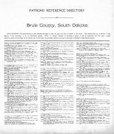 Directory 1, Brule County 1911